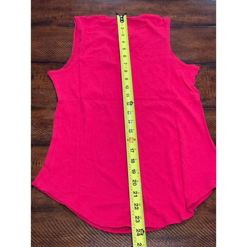 Chaser Brand - Tank Top CW7278 Strawberry Red, Size XS - Picture 3 of 3